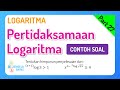 Logaritma • Part 27: Contoh Soal Pertidaksamaan Logaritma (2)