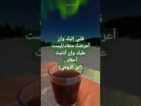 الشعر ديوان العرب ليست عليك وإن أذنبت أحقاد ابن الرومي