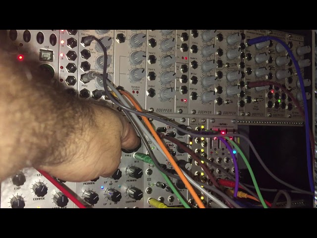 Testing out Malekko Borg Filter with Richter Anti-Oscillator