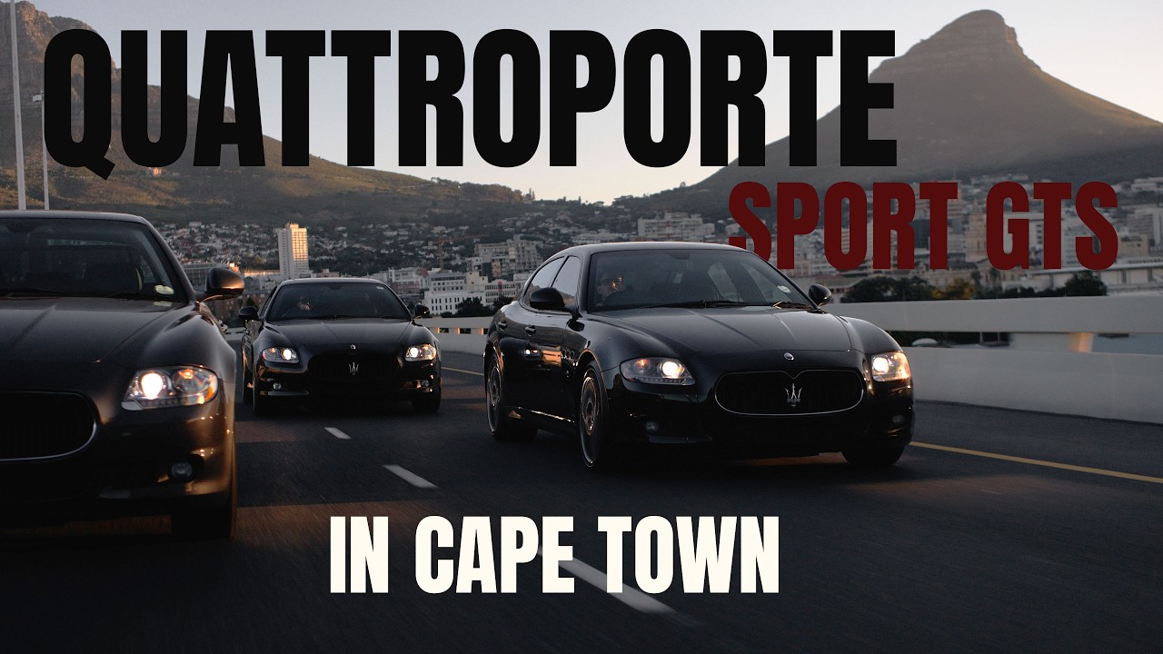 Maserati's Ripping Through Cape Town