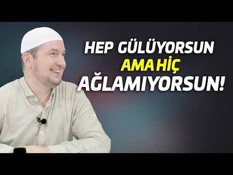 Hep gülüyorsun ama hiç ağlamıyorsun! / Kerem Önder