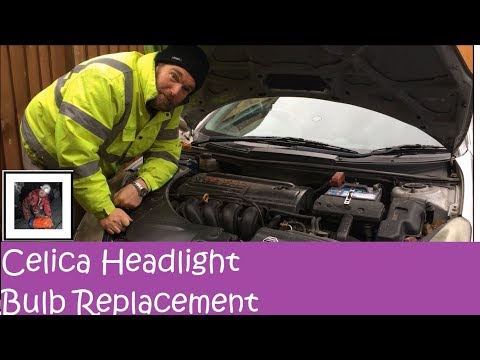 2003 Celica Headlight Bulb Replacement