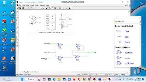 SIMULASI SR FLIP-FLOP MENGGUNAKAN LIVEWERE