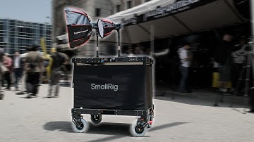 SmallRig 36" Lightweight Video Production Camera Cart Introduced