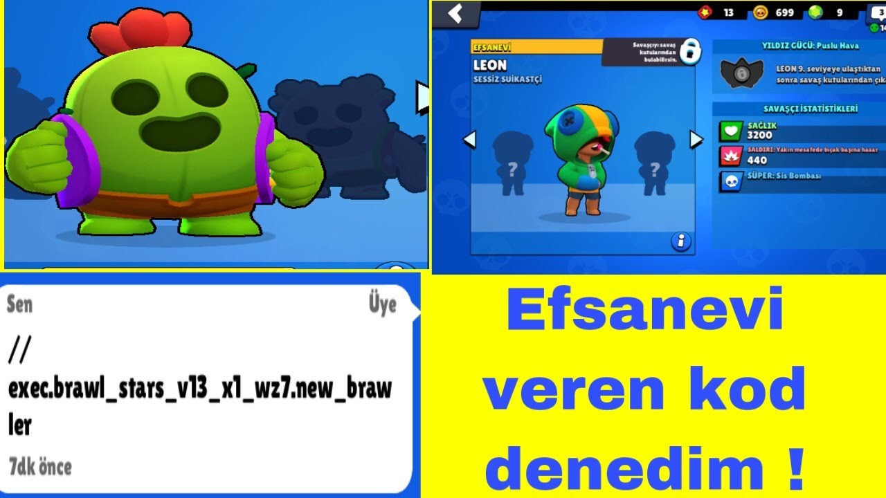Brawl stars efsanevi veren kodu denedim ! OHA İŞE YARIYOR ...