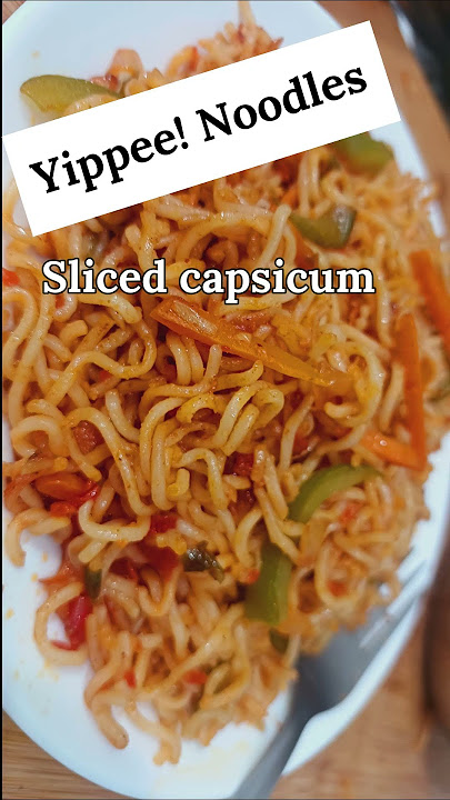 Yippee Noodles Recipe😋👌 | Yummy Yippee Recipe🤩 | Yippee noodles recipe #shorts #youtubeshorts