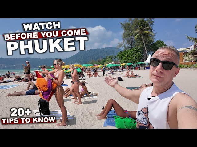 Travel vlog - Coming To PHUKET | 20 Things To Know Before You Arrive | Tips To Save Time & Money #livelovethailand