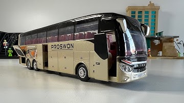 Unboxing of Miniature BUS Diecast Model - Setra Diecast Bus