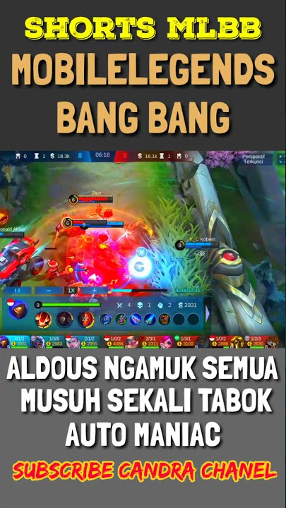 Aldous Dilepas Iya Begini Jadinya Auto Maniac Story Wa Ml #Shorts #Mlbb