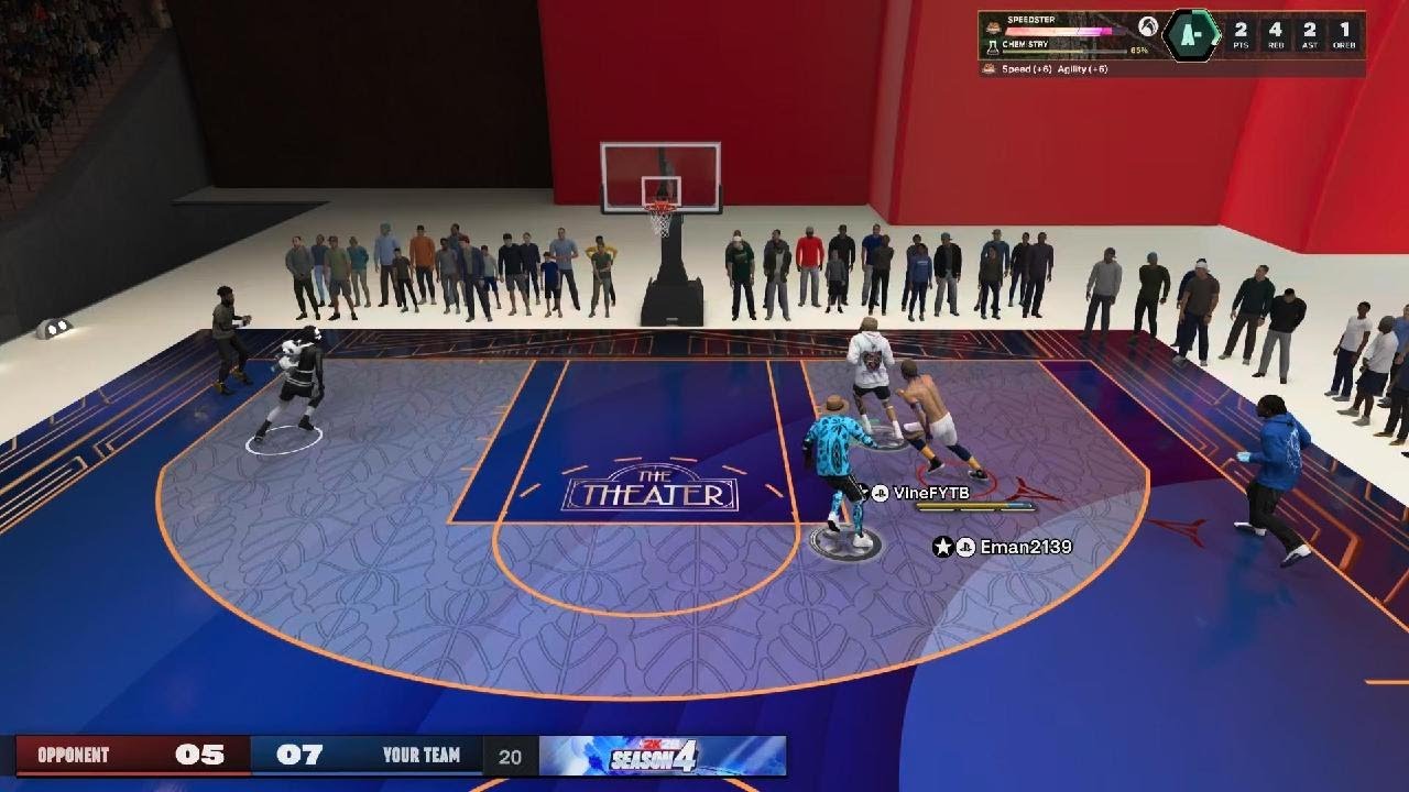 Half court Bail-out Lob NBA 2K26🏀