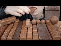 ASMR Chocolate Candy Bars *Milka Snowball, Lindt, Ferrero, Snickers, Cadbury, Oreo | Dessert Mukbang