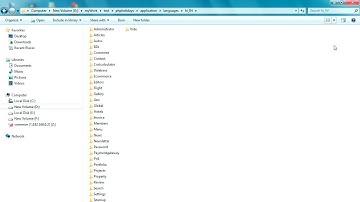 Eicra CMS Script - Manage language files