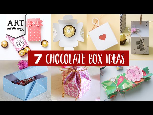 7 Chocolate gift box ideas