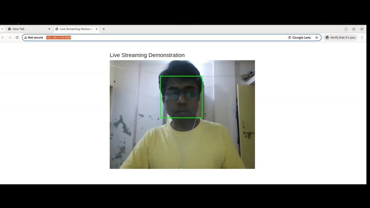 Python Flask face detection - YouTube
