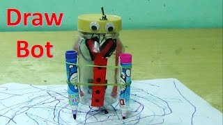How to make an easy drawing robot for kids