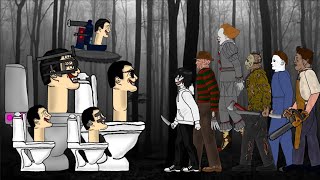 Skibidi Toilet Vs Jason Voorhees, Michael Myers, Freddy, Chucky, Leatherface, Pennywise [Dc2]