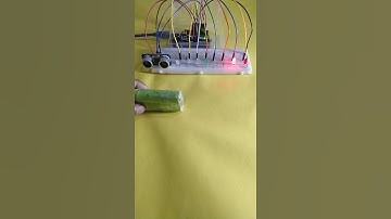 Arduino Leds Distance Sensor #shorts #arduinoproject #ultrasonicsensor #arduinosensor