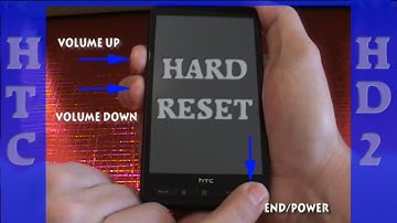 HTC HD2 Hard Reset (Factory Reset)