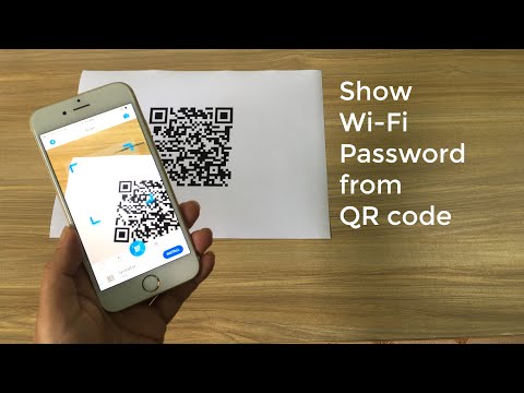 Video: Hoe vind ek die QR-kode op my iPhone WiFi?