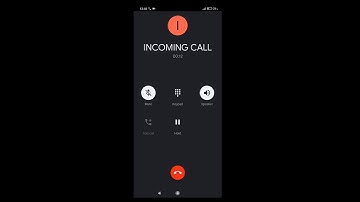 Poco X3 NFC Incoming Call (Screen Video)