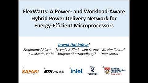 FlexWatts - Lightning Talk at MICRO 2020 by Jawad Haj-Yahya