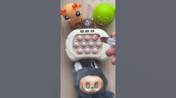 Popit Squishy Injection! 🐶🤣🤩 #satisfying #squishy #asmr #funny #viral #shorts