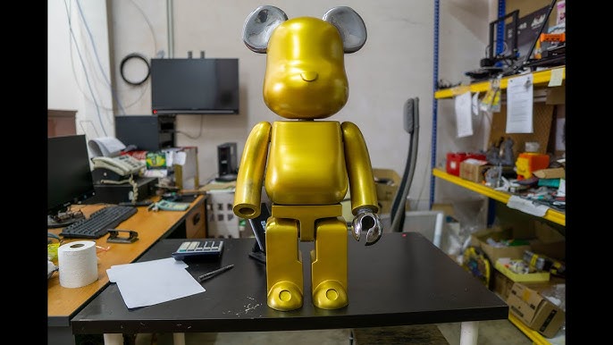 I 3D Printed a Louis Vuitton BearBrick (#shorts #broll) 