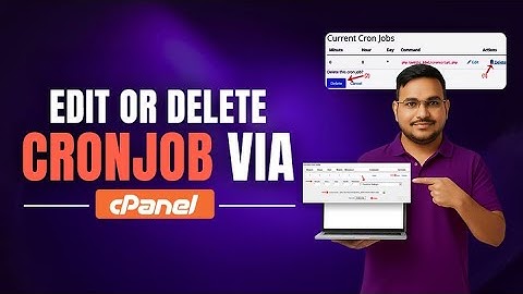 How to edit or delete Cronjob via cPanel | YouStable