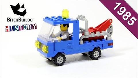 Lego Town 6656 Tow Truck - 1985 - BrickBuilder History