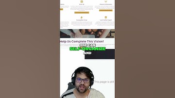 Self-Organization: Build Your Local Coalition Now