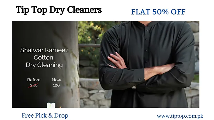 Tip Top Dry Cleaners offers Flat 50% OFF on dry cleaning and laundry services - DayDayNews