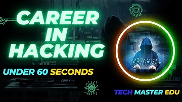 Hacking career under 60 seconds | All about Hacking | Career in hacking | Ethical hacking | #hacking