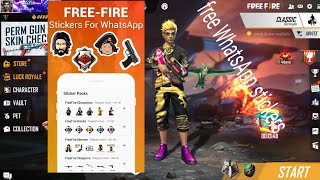 Free Fire Game WhatsApp stickers download! screenshot 4