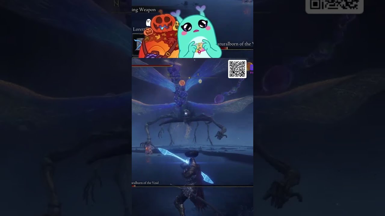 Beating the Big Celestial Bug Boss! | #eldenring #vtubergaming