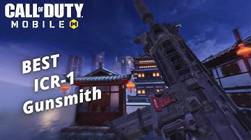 Best ICR-1 Gunsmith Loadout/Class Setup FastADS + No RECOIL!|COD MOBILE|Codm