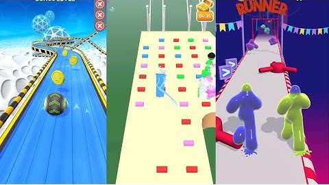 Going Balls | Blob Runner 3D | Bridge Race |العاب فيديو | video oyunları |