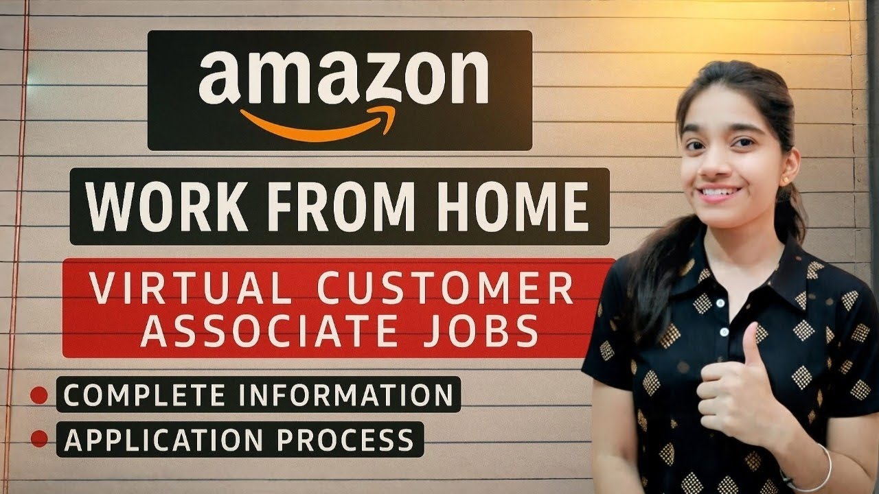 Amazon Virtual Customer Support Job 2025 | Work  From Home Jobs | Amazon remote jobs ||Edudivi