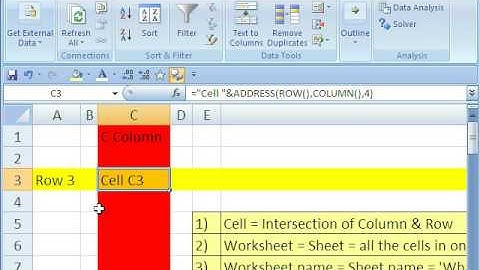 Highline Excel Class 01: Back To Basics
