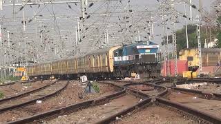 Train to Sindhanur || SSS Hubballi-Karatagi express extended to run till Sindhanur | UBL WDP4 20009