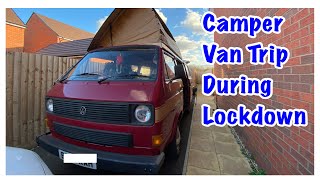 CAMPER VAN TRIP DURING PANDEMIC | ON OUR DRIVEWAY | VAN LIFE UK