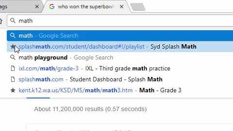 Search in the address bar (Omnibox) in Google and have Favicons show in a search