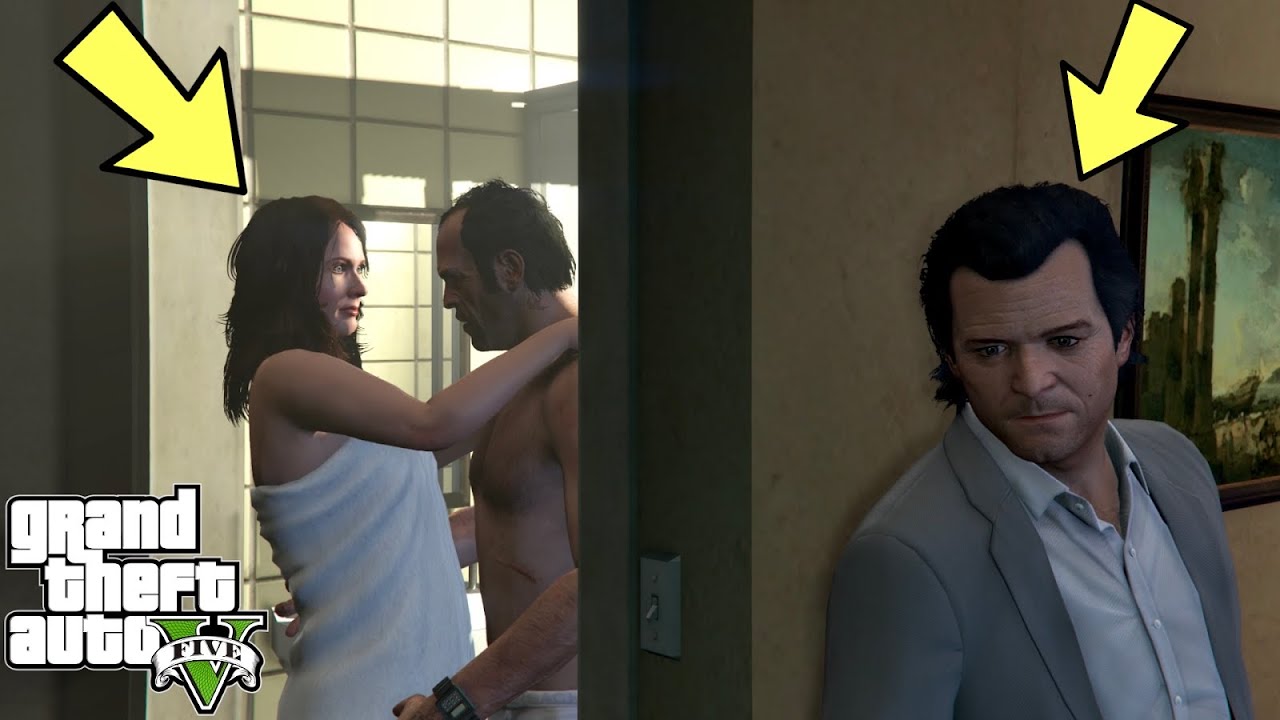 What Trevor and Amanda Do In The Motel Room in GTA 5? (Michael Caught Them)  image