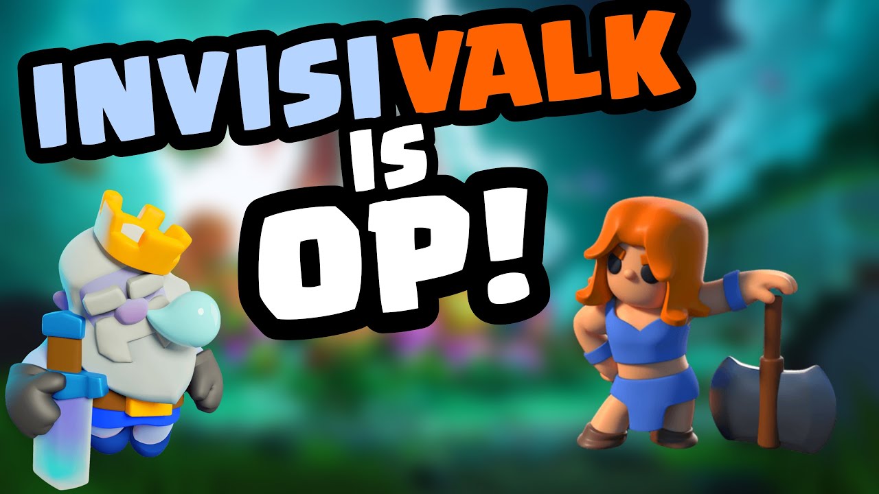 THIS COMBO IS OP!| BEST INVISIVALK DECK| CLASH MINI