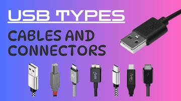 Explained!! USB Ports, Cables, Types, & Connectors and Their Differences | Computer Hardware | Basic