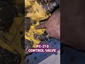 Kamatsu Pc-210 Control Valve Assy #shorts #viral #ytshorts #mechanicgyan #trending