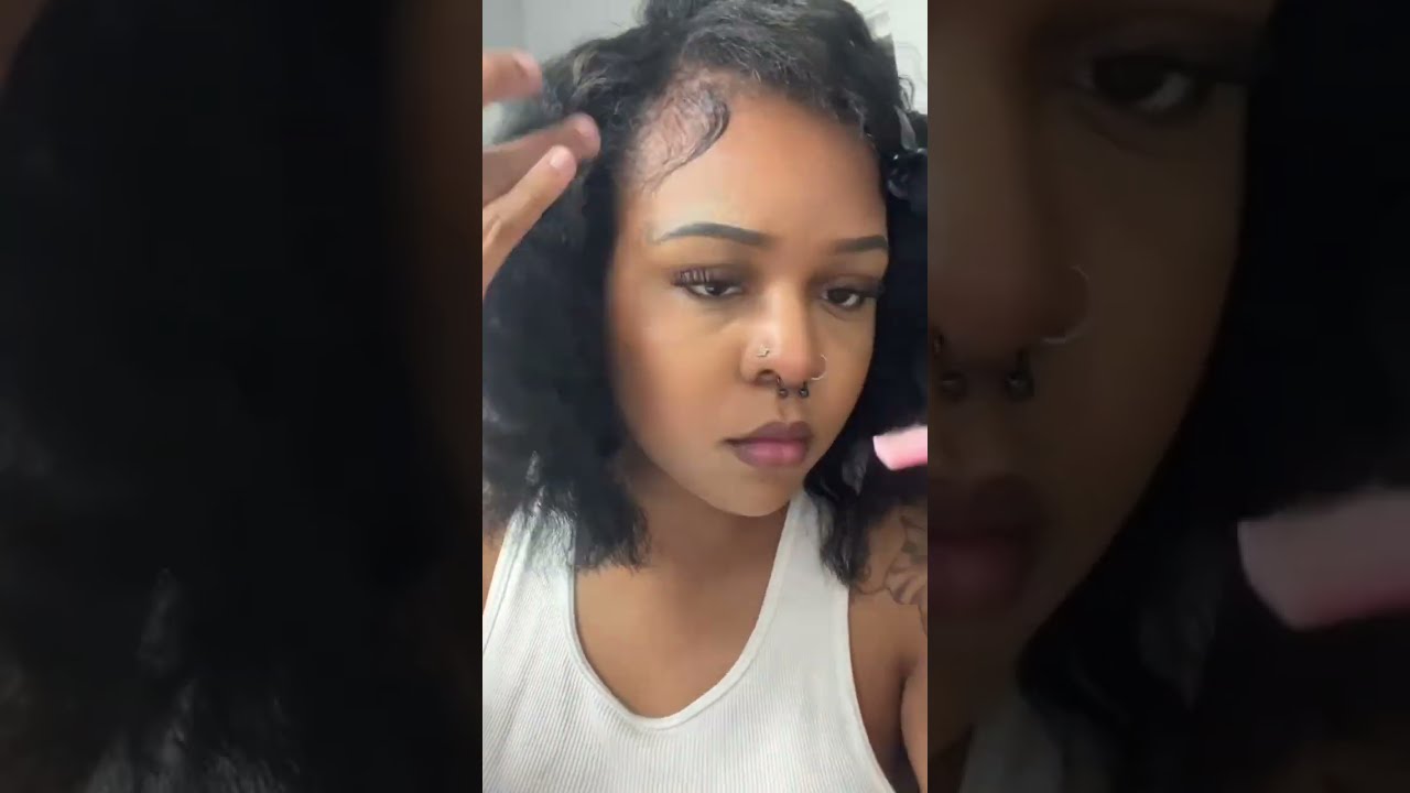 Viral Edge Control Best For 4c Hair Natural Tutorial