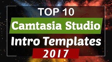 Top 10 Free Intro Templates 2017 Camtasia Studio 8 9 Download
