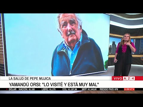 PEPE MUJICA ENFRENTA UN DELICADO ESTADO DE SALUD🤝