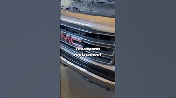 2014 GMC Sierra/ Chevy Silverado thermostat replacement. #automobile #carengines #mechanic