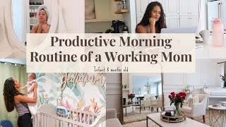 Working Mom Morning Routine 2022 \/\/ New mama with an infant